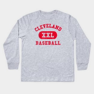 Cleveland Baseball II Kids Long Sleeve T-Shirt